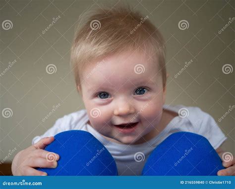 Happy Baby Face Stock Photo Image Of Mother Sweet 216559840