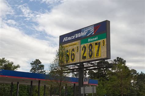 Raceway Gas Station Street Billboard Gas Price Sign 249 Gallon