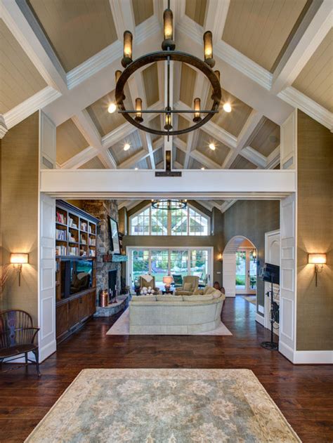This gives your ceiling more depth and warmth and. Vaulted Coffered Ceiling | Houzz