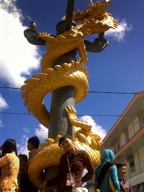 Patung Naga Singkawang Singkawang Blog