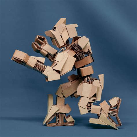 Papercraft Cardboard Robots