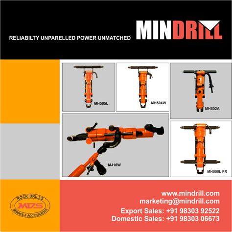 The Major Product Line Presently Manufactured By Mindrill Is Sinker Drills Underground Mining