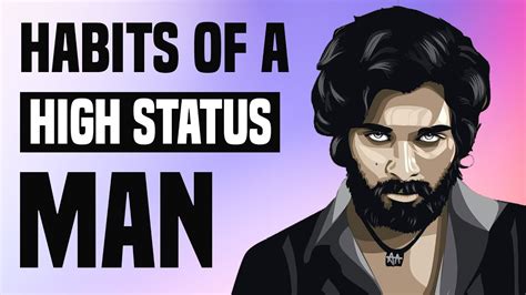 10 Subtle Habits Of A High Status Man Youtube