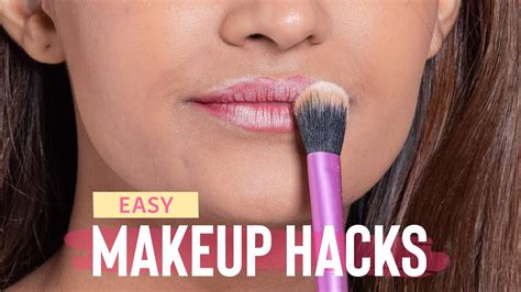 Easy Makeup Hacks For Complete Beginners Youtube