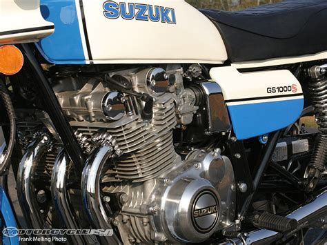 Ground up restoration by legendary suzuki guru mark gyro geeringwiseco xxxx kit with yoshimura stage one camskeihin xxmm smoothbore carbsdyna xxxx ignition and coilsupgraded gsxr brakes with. Memorable Motorcycles - Suzuki GS1000 Photos - Motorcycle USA