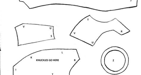 Otherwise the helmet is shaped kind of like a basketball! This is the template I used for my Iron Man Gauntlet - but ...