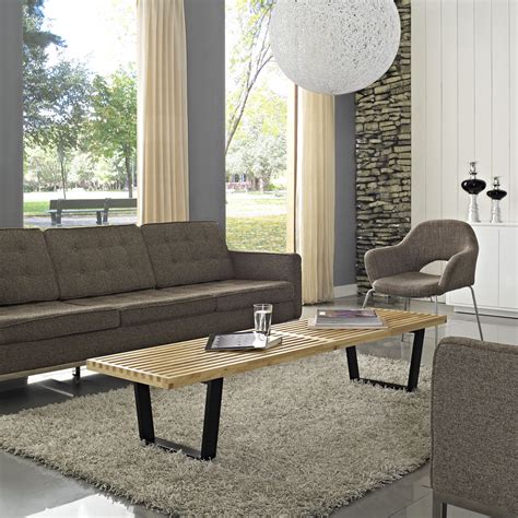 This coffee table will make a practical as well as a decorative addition to your home! George Nelson Bench Natural Wood | Shop Nelson Platform ...