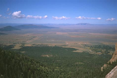 The View Out Over The High Desert Plains Of Northern New Mexico San