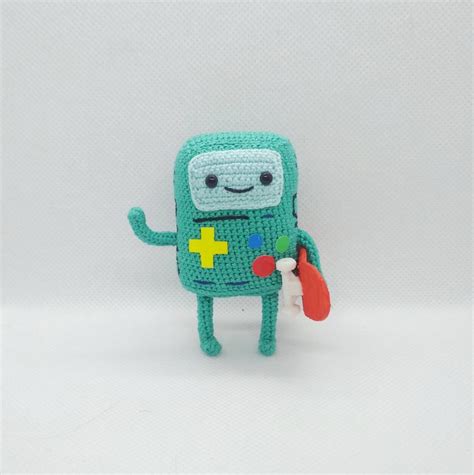 Little Bmo Cute Beemo Adventure Time Character Bmo Tiny Toy Etsy