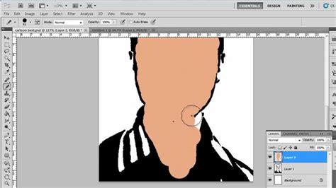 How To Make Cartoon From Photo In Photoshop Cs5 Youtube