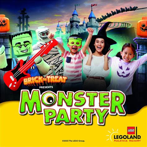 Lego monsters are taking over legoland malaysia resort this halloween