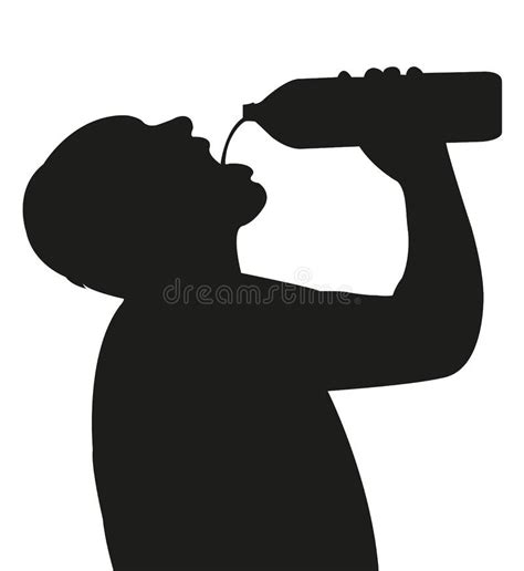 Drinking Water Clipart Black And White