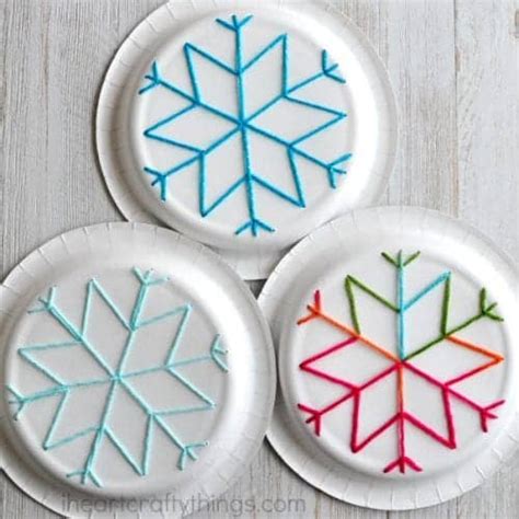 20 Winter Snowflake Crafts The Crafty Blog Stalker