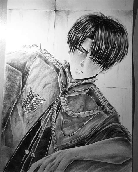 Levi Ackerman Drawing Drawing Skill