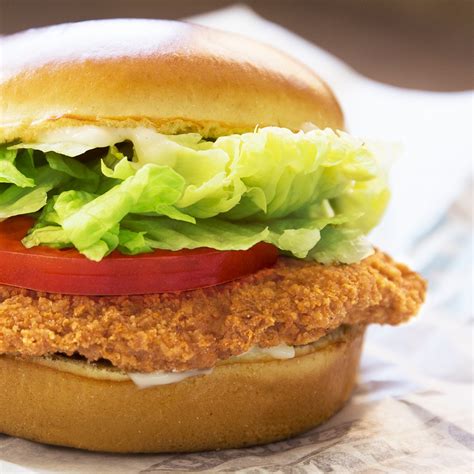 Crispy Chicken Sandwich Burger King