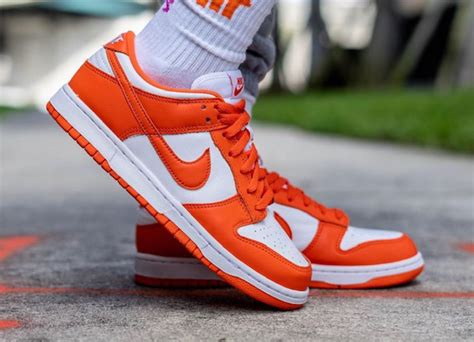 Nike Dunk Low Syracuse Orange Blaze Releasing Next Weekend