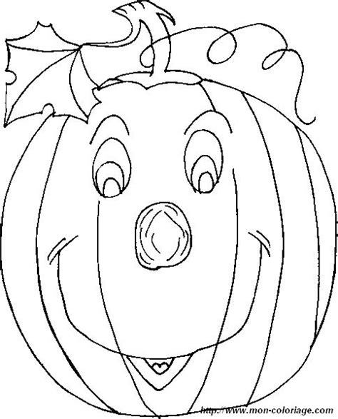 coloring Halloween, page big pumpkin