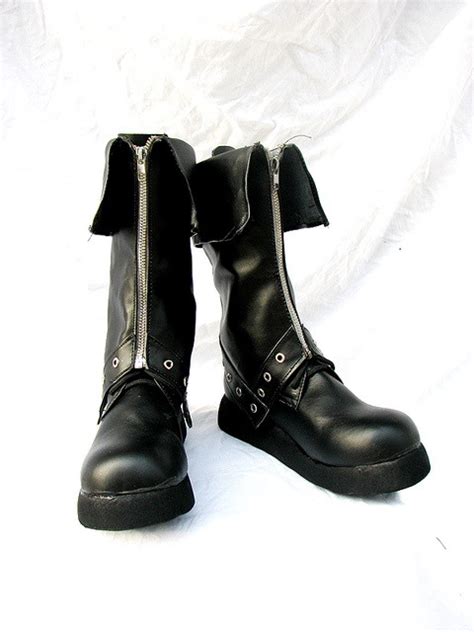 Bjd Style Black Cosplay Boots 02 Shoes 132 7000 Otaku Sky