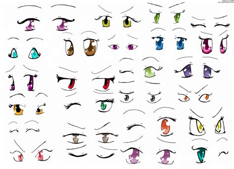 Basic Anime Eyes Drawing ~ Anime Easy Draw Eye Drawing Drawings Cool