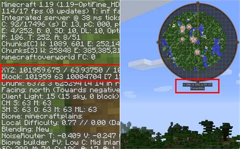 How To Show Your Coordinates In Minecraft Java 119 Update