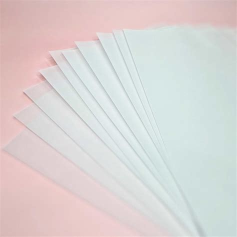 Curious Translucents Clear Vellum Paper 10 Sheets Shopee Philippines
