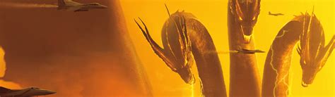 King Ghidorah In Godzilla King Of The Monsters 4k 8k Wallpaper Hd