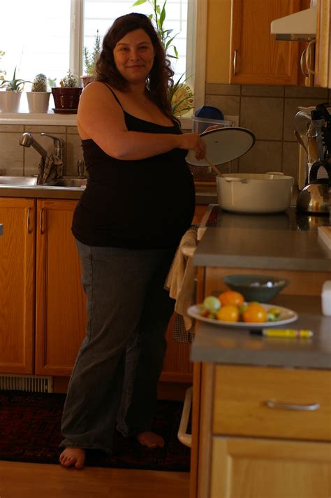 Barefoot And Pregnant In The Kitchen 1 Chris Auld Flickr