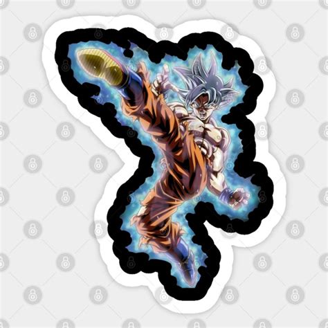 Goku Ultra Instinct Goku Sticker Teepublic