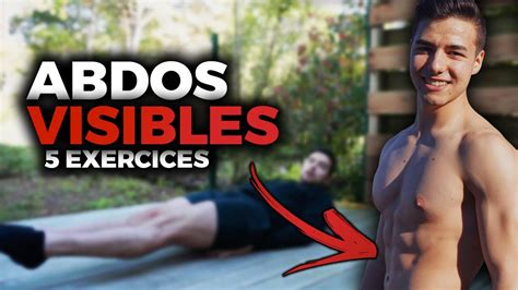 Les MEILLEURS EXERCICES Pour Avoir Des ABDOS VISIBLES YouTube