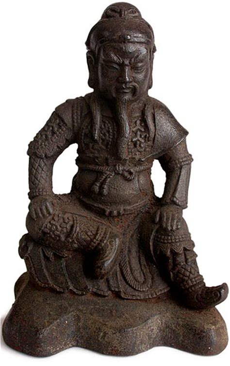 It's particularly common in the south of china and on taiwan to worship him. Antique Chinese Iron God of War Kwan Yu Statue