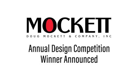 Restaurant retail design hospitality design healthcare design exhibition design parametric design. Mockett 2019 Design Competition Winner Announced - YouTube