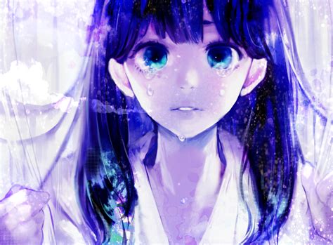 21138 Anime Paradise Sad Anime Girl Crying Picture