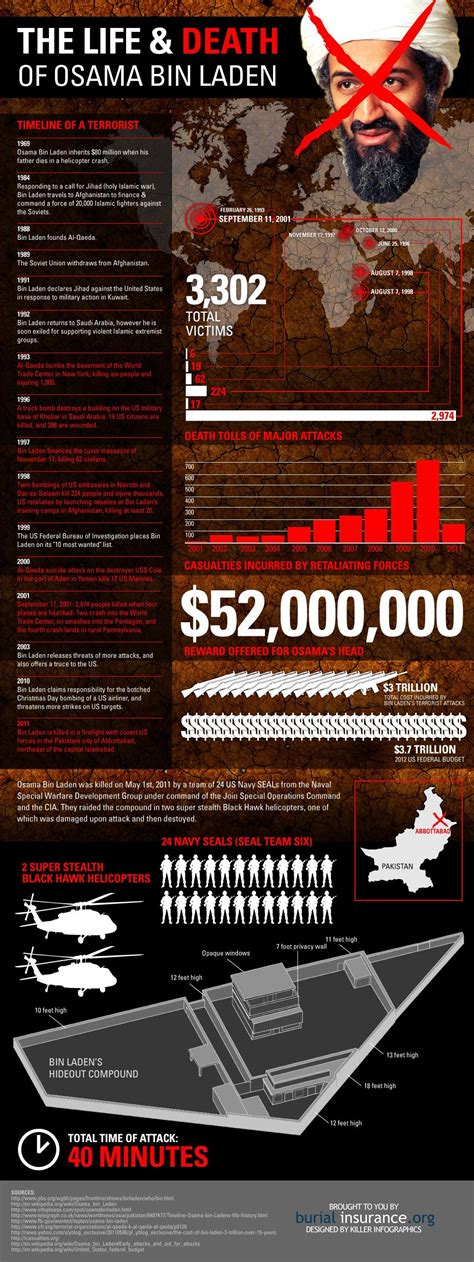 Current Events Infographic Osama Bin Laden Raid Revuwire