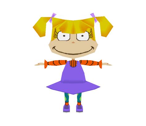 Playstation Rugrats Totally Angelica Angelica The Models Resource