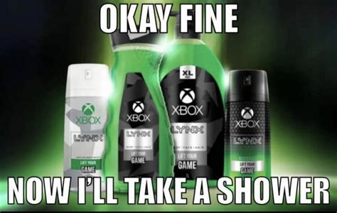 An Ad For The Xbox Game Show With Green Bottles And Black Packaging On