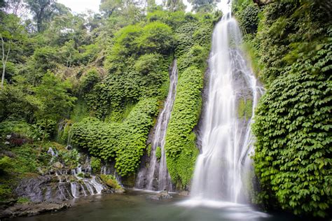 Cascades Of Green Mele Village Port Vila Vanuatu Waterfall
