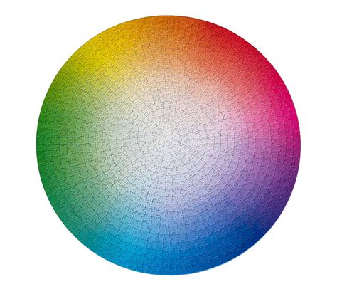 1000 Colours Wheel 1000 Pieces Clemens Habicht Colour Puzzles