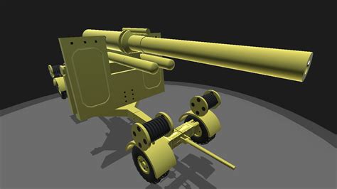 Simpleplanes 88mm Flak Cannon Wwii Era