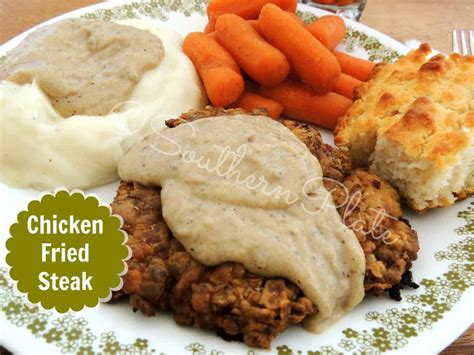 Simple, basic ingredients is all that is needed to. Chicken Fried Steak | Southern Plate