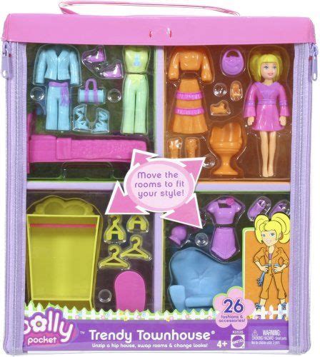 Polly Pocket Trendy Townhouse Mattel Dp