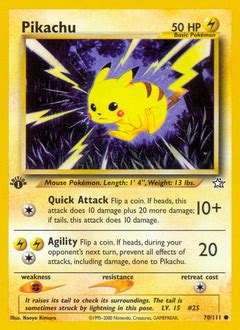 It is kept in the poké ball and doesn't follow the player, it doesn't have a friendship value, etc. Pikachu Pokémon Card Value & Price | PokemonCardValue