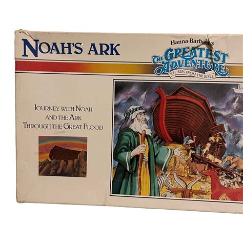 Rare Hanna Barberas The Greatest Adventure Noahs Ark Board Game