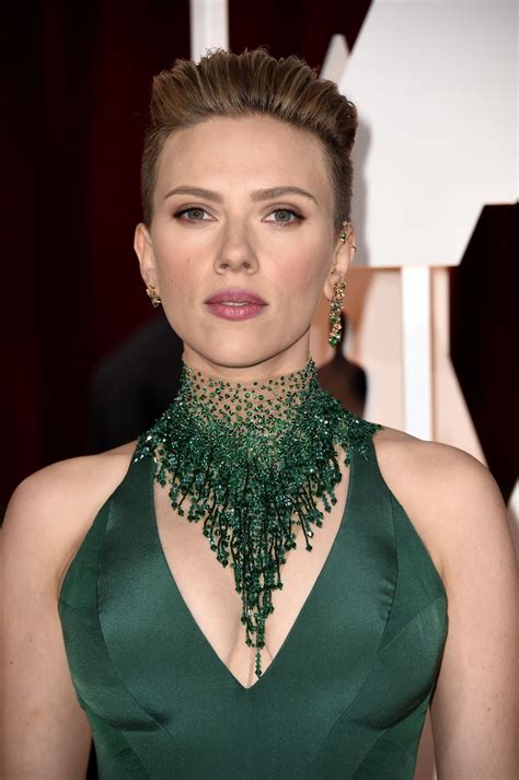 Scarlett Johansson At 87th Annual Academy Awards At The Dolby Theatre
