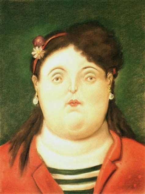 Fernando Botero Colombiana Painting