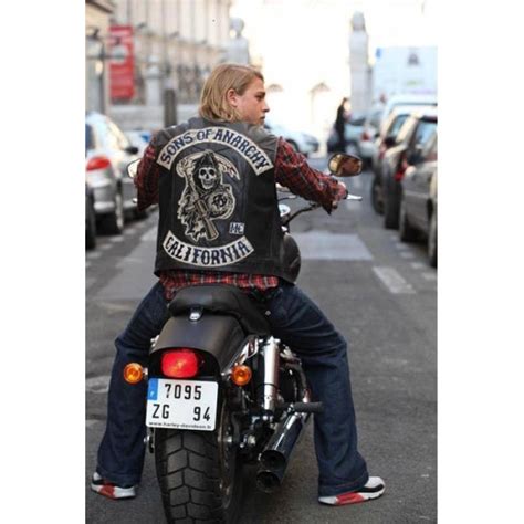 Jax Sons Teller Of Anarchy Motorcycle Leather Vest All Patches Movies