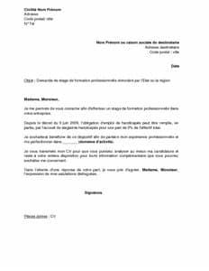 École, université, institut etc) , je sollicite votre attention afin d'étudier ma candidature pour un poste de stagiaire au sein de votre établissement. Cover Letter Example: Exemple De Lettre De Motivation ...