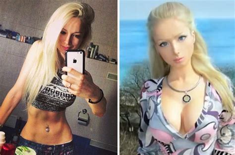 human barbie doll turns out to be secret stunner in new no make up selfies daily star