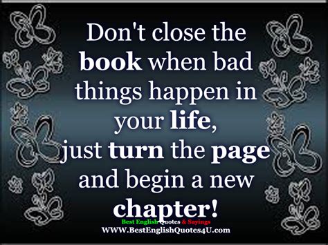 Don T Close The Book When Bad Things Happen In Your Life