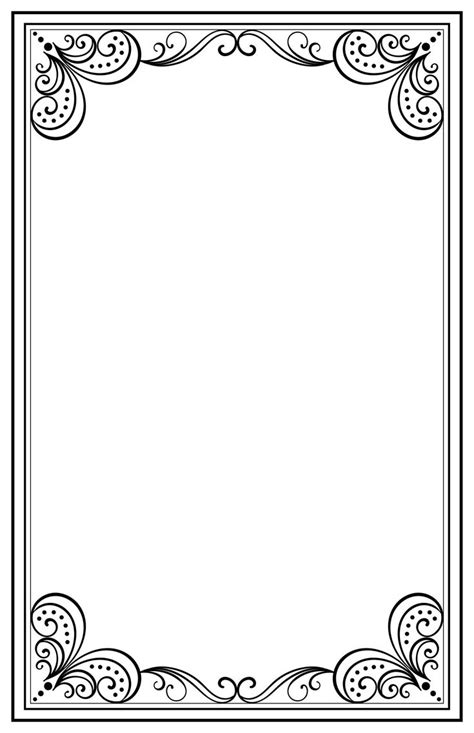 Free Picture Frame Border Coloring Page Stellatemercado