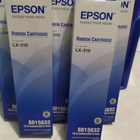 Jual Hot Sale Epson Lx 310 Ribbon Cartridge Pita Printer Dot